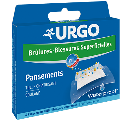 Pansements brûlures waterproof Urgo