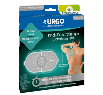 URGO Patch d’électrothérapie rechargeable