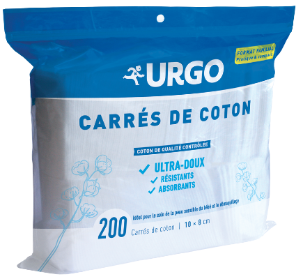 Carrés de coton URGO