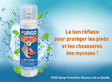 URGO Spray Prévention mycose pieds et chaussures